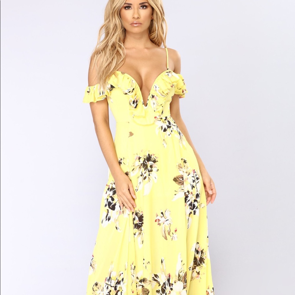 Fashion Nova Newport Beach Floral Dress
